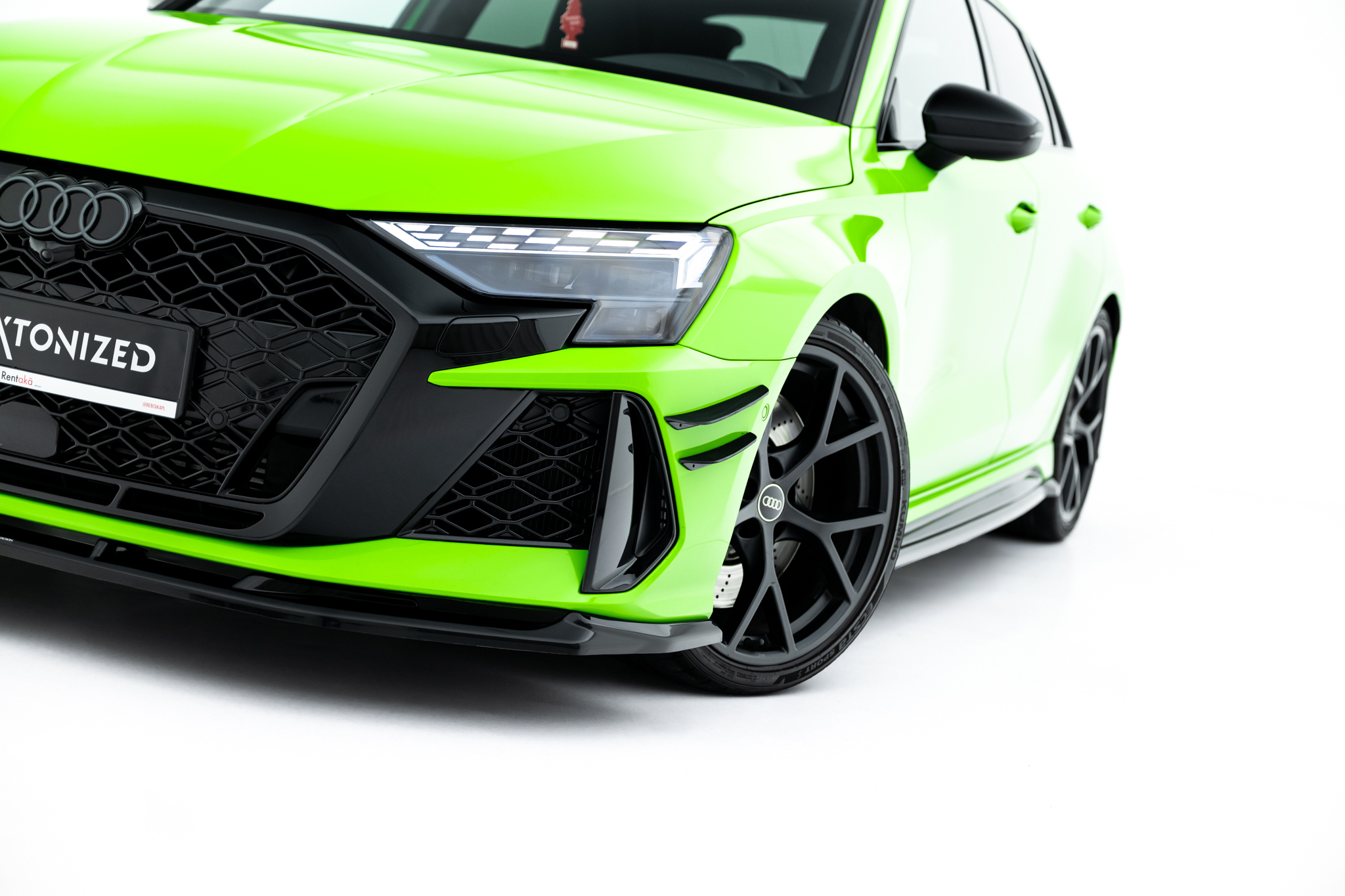 Maxton Design Передний сплиттер V.1 для Audi RS3 Sportback 8Y (рестайлинг) — изображение 3