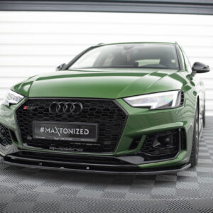 Maxton Design Передний сплиттер V.1 Audi RS4 B9