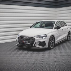 Maxton Design Передний сплиттер V.1 для Audi S3 / A3 S-Line 8Y