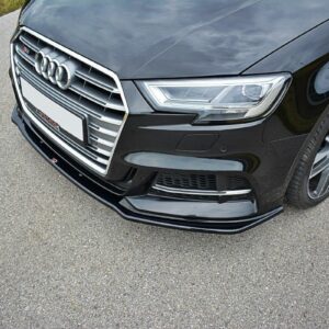 Maxton Design Передний сплиттер V.1 для Audi S3 / A3 S-Line хэтчбек / Sportback 8V рестайлинг