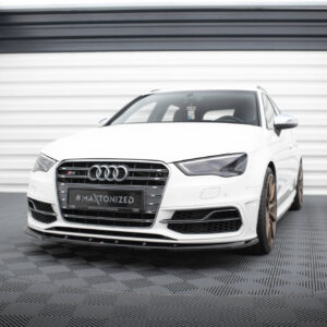 Maxton Design Передний сплиттер V.1 для Audi S3 / A3 S-Line Sportback / Hatchback 8V