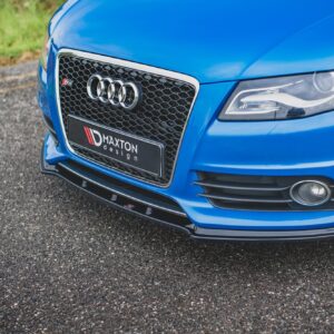 Maxton Design Передний сплиттер V.1 Audi S4 / A4 S-Line B8