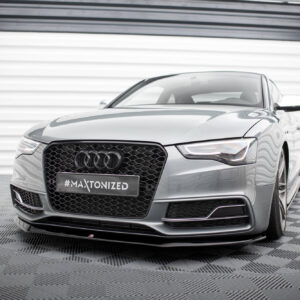 Maxton Design Передний сплиттер V.1 для Audi S5/A5 S-Line 8T после рестайлинга