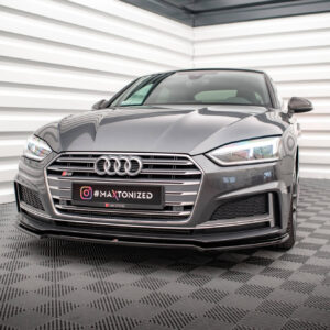 Maxton Design Передний сплиттер V.1 для Audi S5 / A5 S-Line F5 Coupe / Sportback