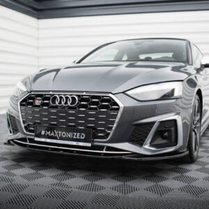 Maxton Design Передний сплиттер V.1 для Audi S5 / A5 S-Line F5 Facelift