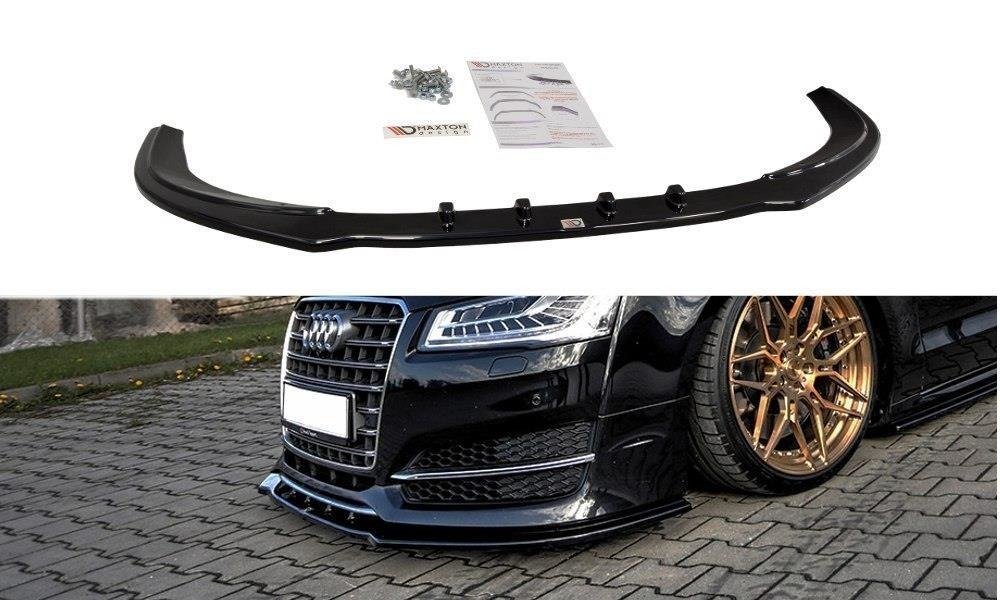 Maxton Design Передний сплиттер V.1 для Audi S8 D4 (рестайлинг)