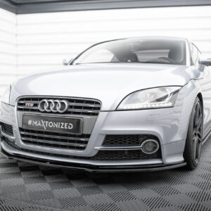 Maxton Design Передний сплиттер V.1 для Audi TT S / TT S-Line 8J после рестайлинга