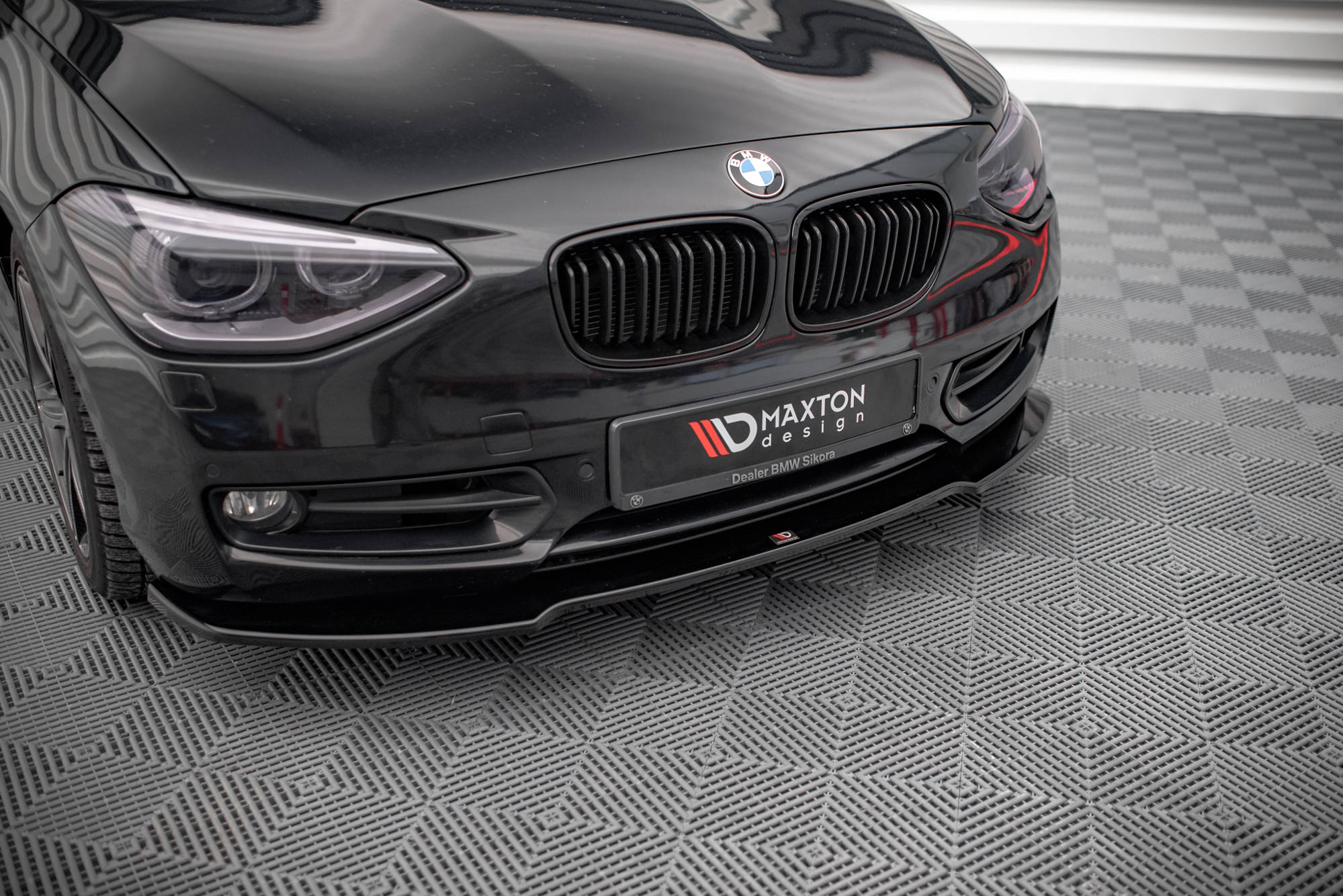 Maxton Design Передний сплиттер V.1 BMW 1 F20