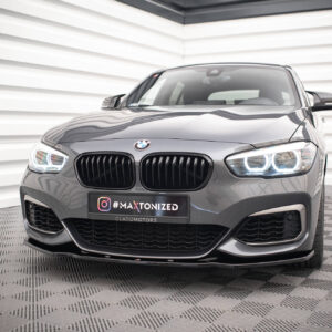 Maxton Design Передний сплиттер V.1 BMW 1 F20/F21 M-Power рестайлинг