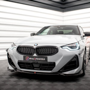 Maxton Design Передний сплиттер V.1 для BMW 2 Coupe M-Pack / M240i G42