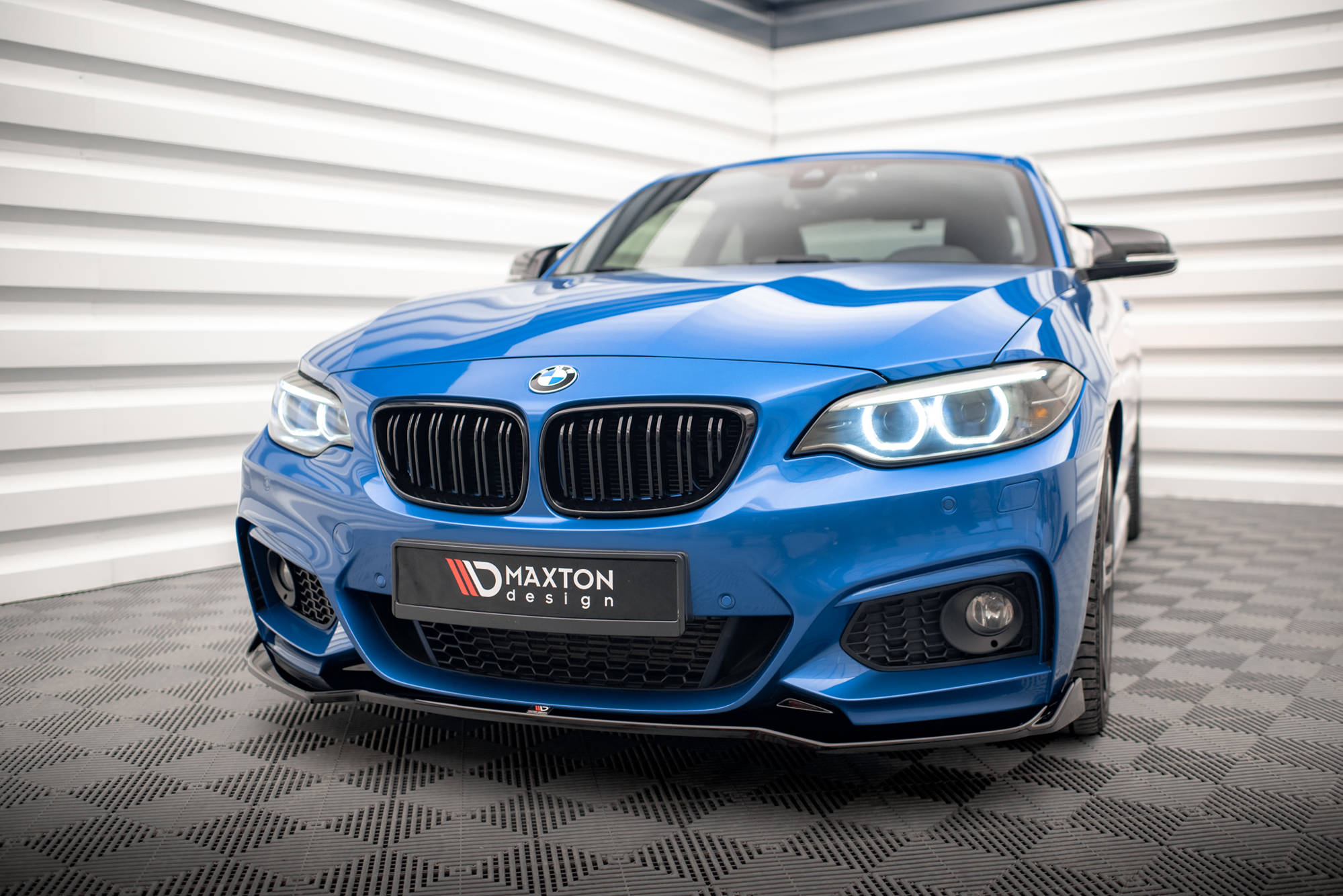 Maxton Design Передний сплиттер V.1 BMW 2 M-Pack F22