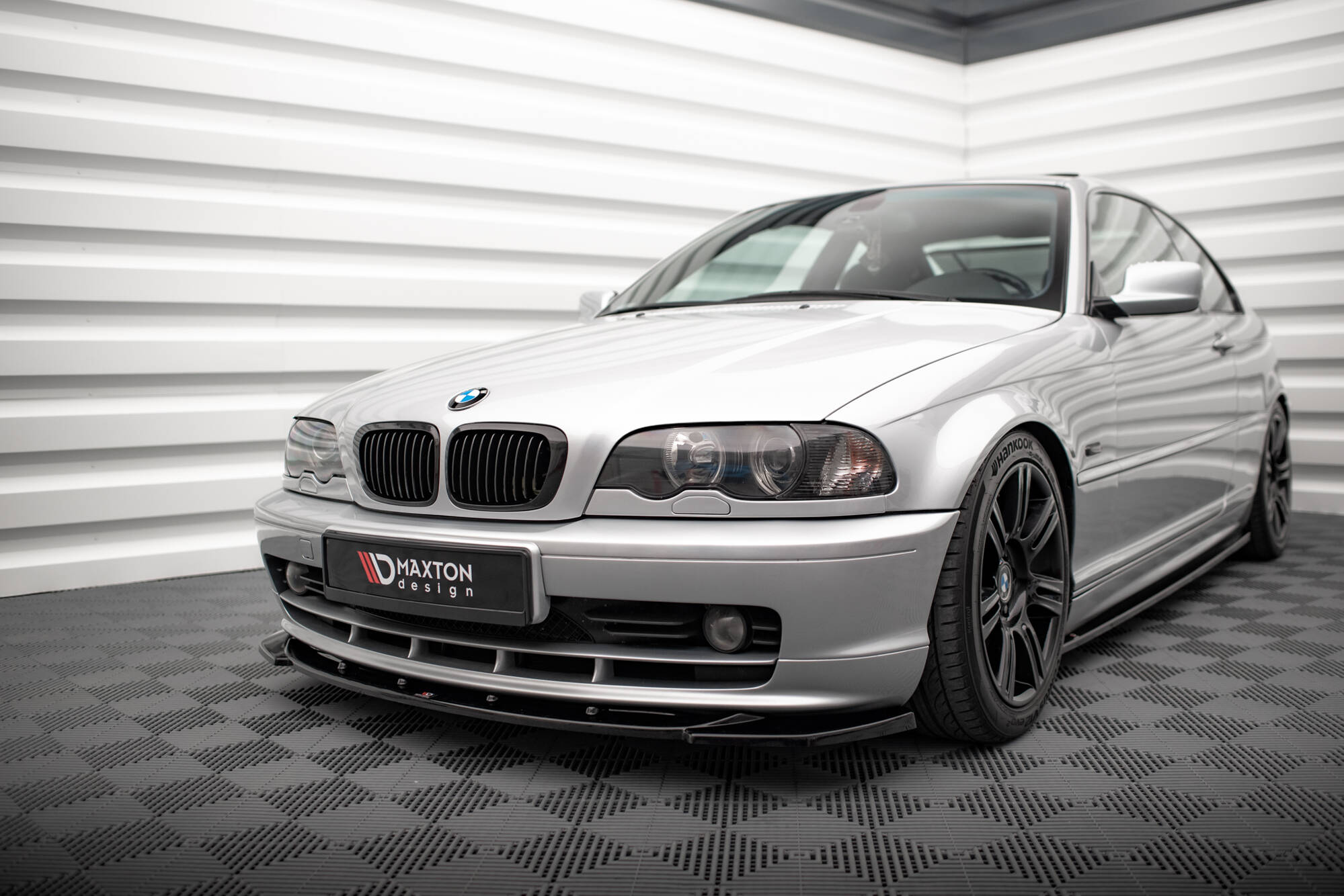 Maxton Design Передний сплиттер V.1 BMW 3 купе E46