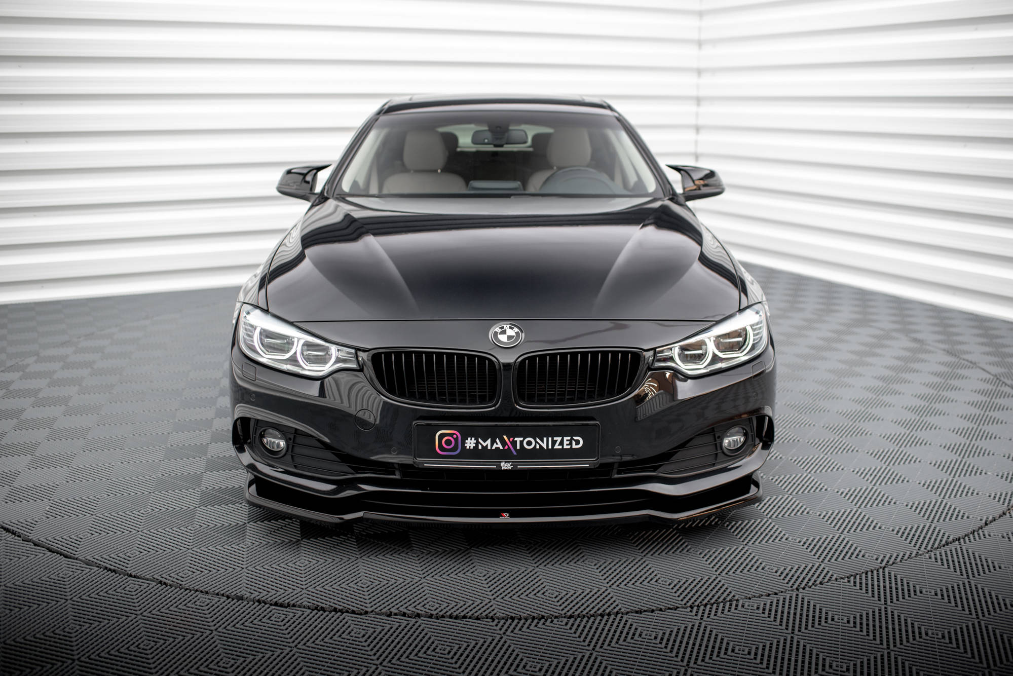 Maxton Design Передний сплиттер V.1 для BMW 4 Coupe / Gran Coupe / Cabrio F32 / F36 / F33 — изображение 2