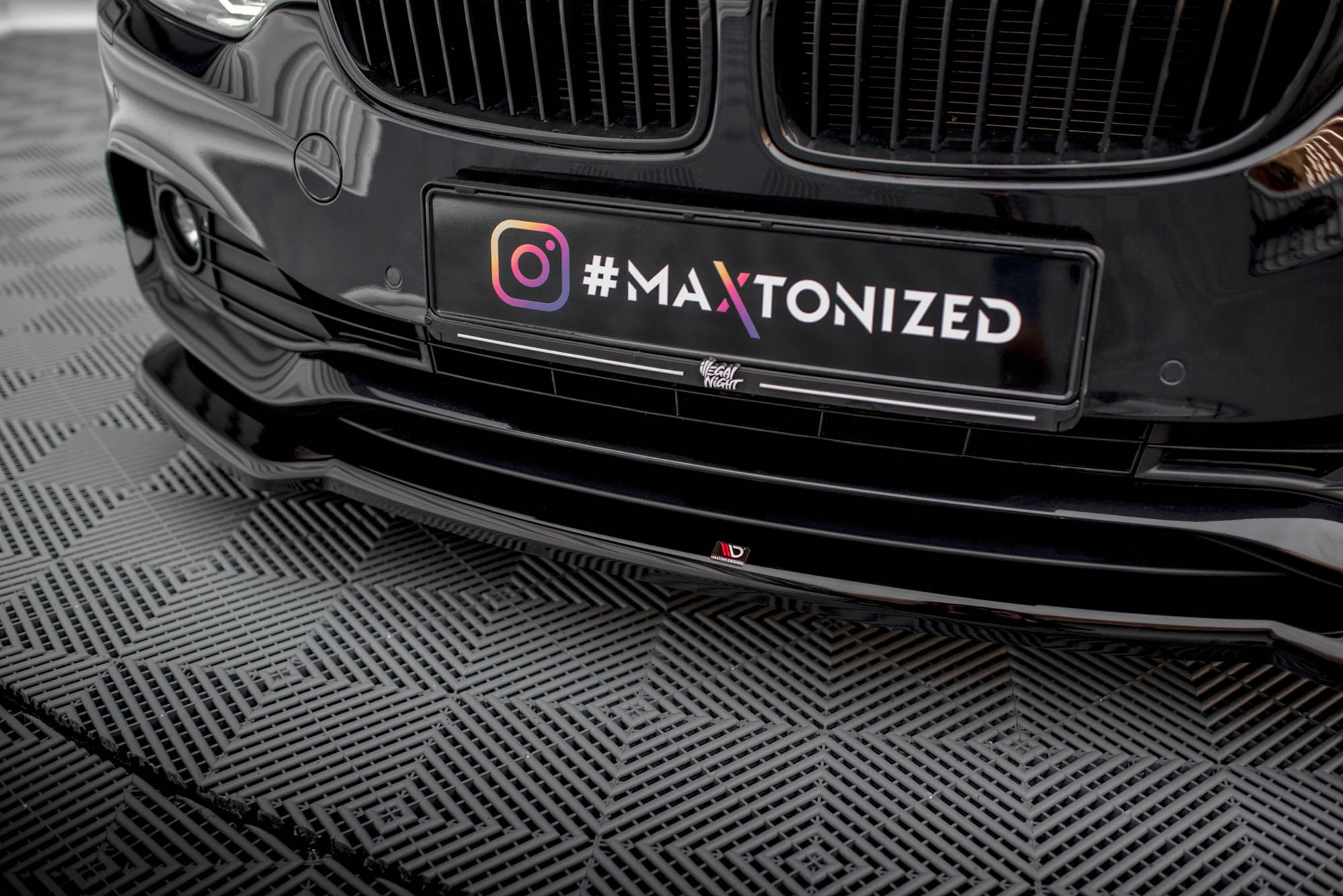 Maxton Design Передний сплиттер V.1 для BMW 4 Coupe / Gran Coupe / Cabrio F32 / F36 / F33 — изображение 3