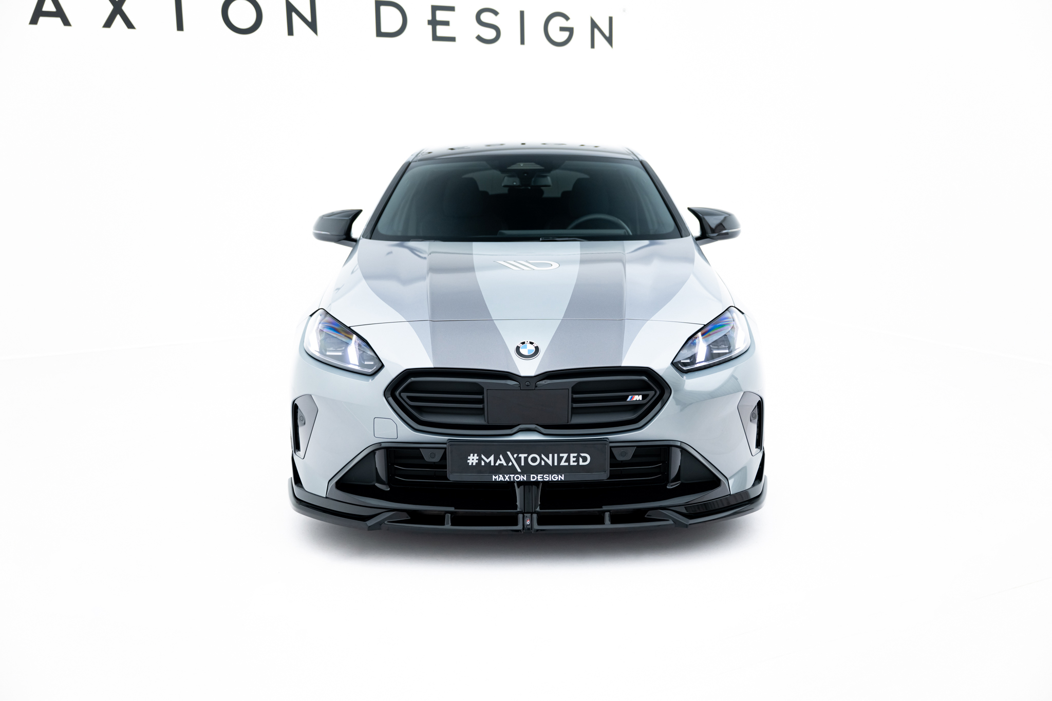 Maxton Design Передний сплиттер V1 для BMW M135i M Performance F70 — изображение 3