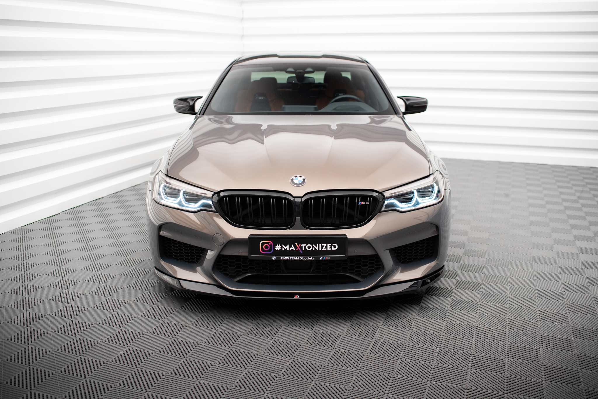 Maxton Design Передний сплиттер V.1 BMW M5 F90