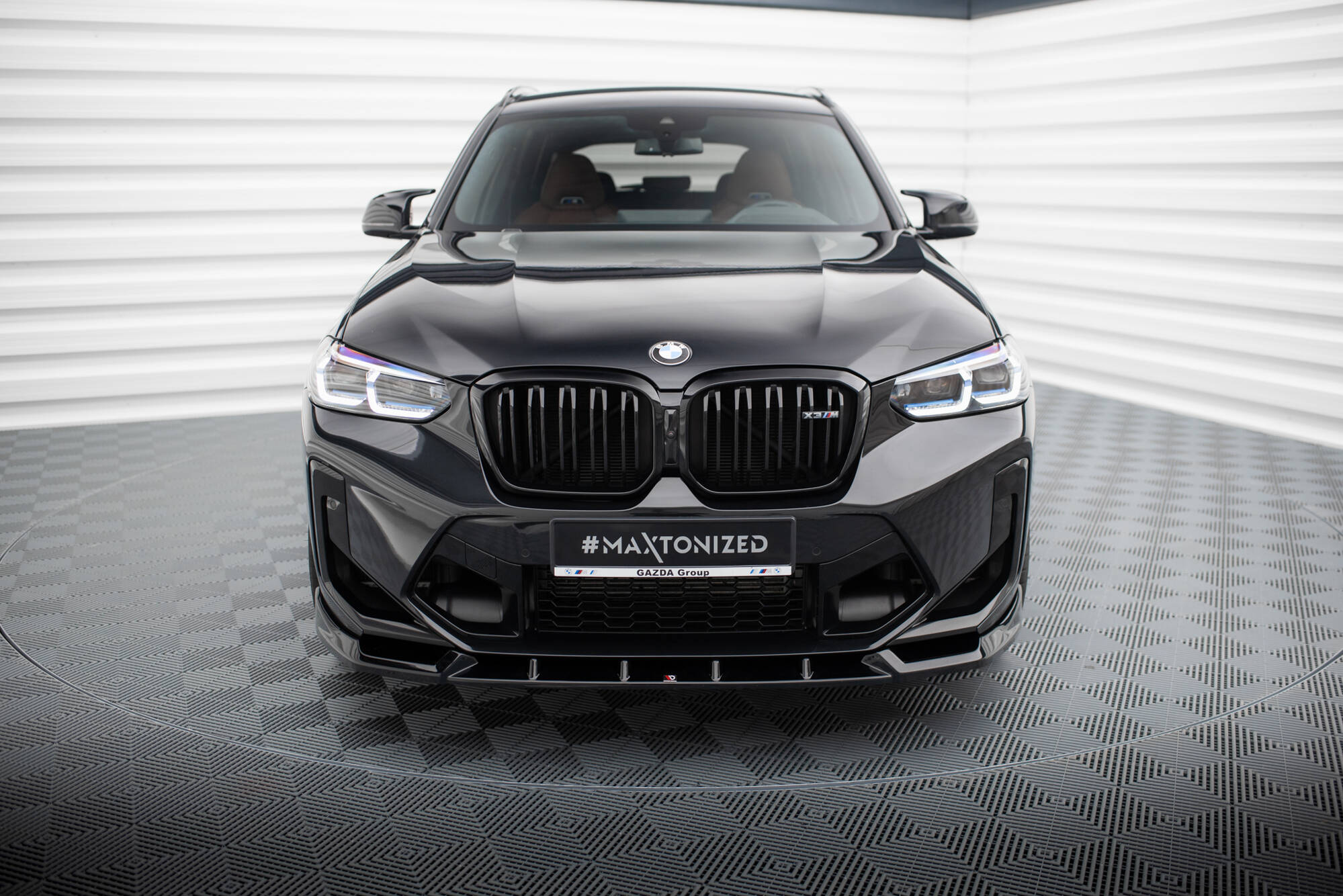 Maxton Design Передний сплиттер V.1 для BMW X3 M F97 (рестайлинг) — изображение 2