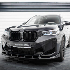 Maxton Design Передний сплиттер V.1 для BMW X3 M F97 (рестайлинг)