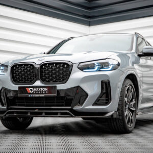 Maxton Design Передний сплиттер V.1 BMW X4 M-Pack G02 (рестайлинг)