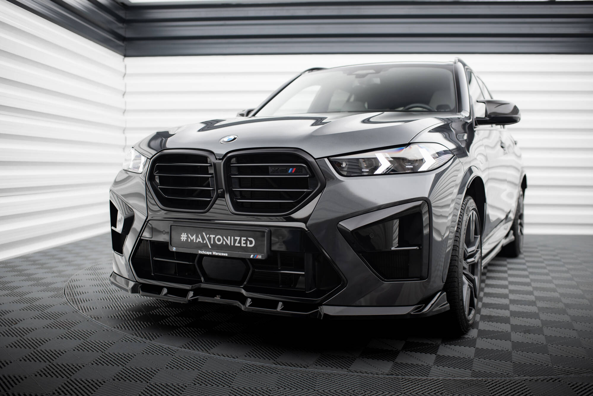 Maxton Design Передний сплиттер V1 для BMW X5 M F95 (рестайлинг)