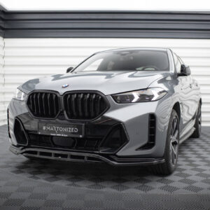 Maxton Design Передний сплиттер V.1 BMW X6 M-Pack G06 рестайлинг