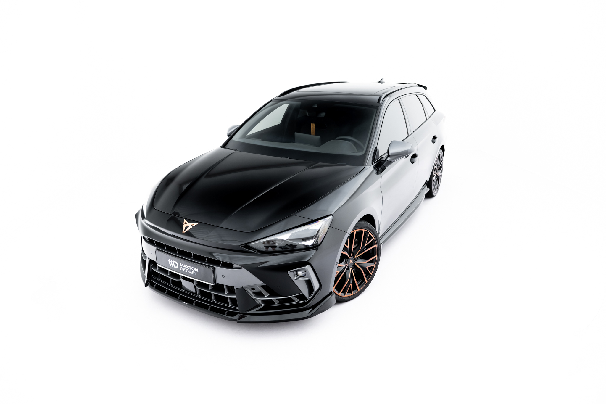 Maxton Design Передний сплиттер V.1 Cupra Leon ST / Хэтчбек Mk1 рестайлинг — изображение 2