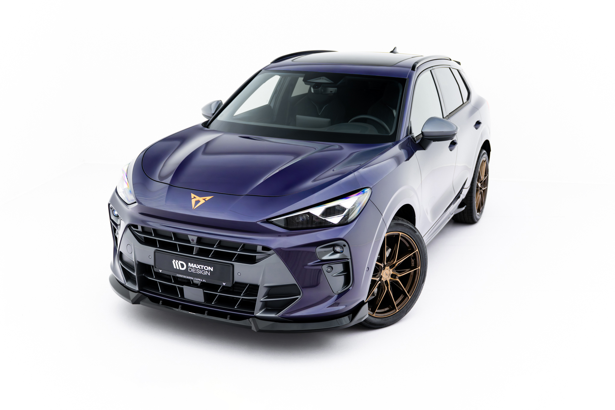 Maxton Design Передний сплиттер V.1 Cupra Terramar Mk1 — изображение 2