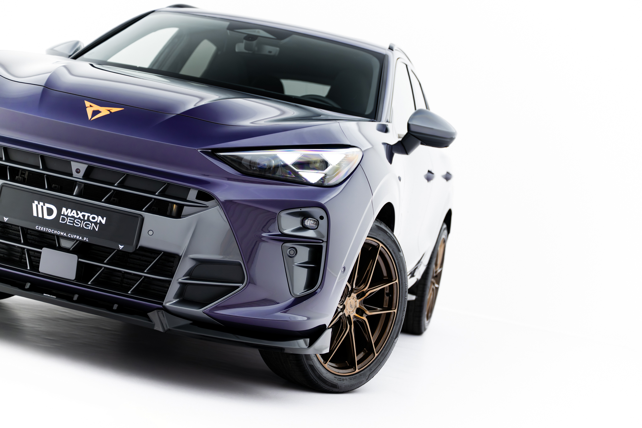 Maxton Design Передний сплиттер V.1 Cupra Terramar Mk1 — изображение 5