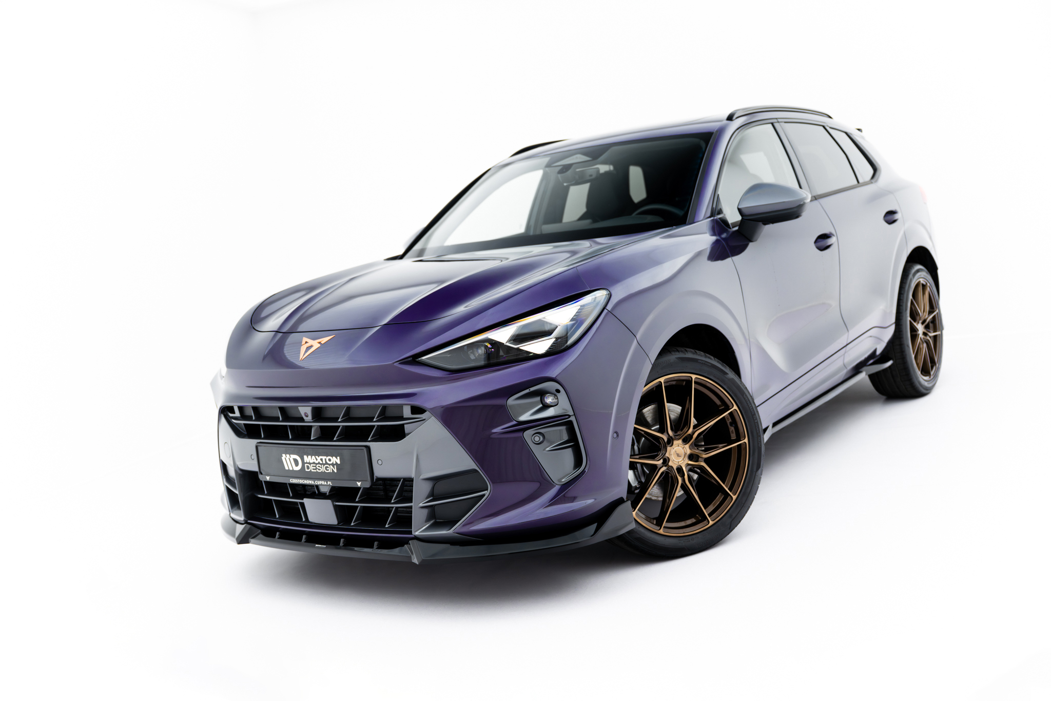 Maxton Design Передний сплиттер V.1 Cupra Terramar Mk1