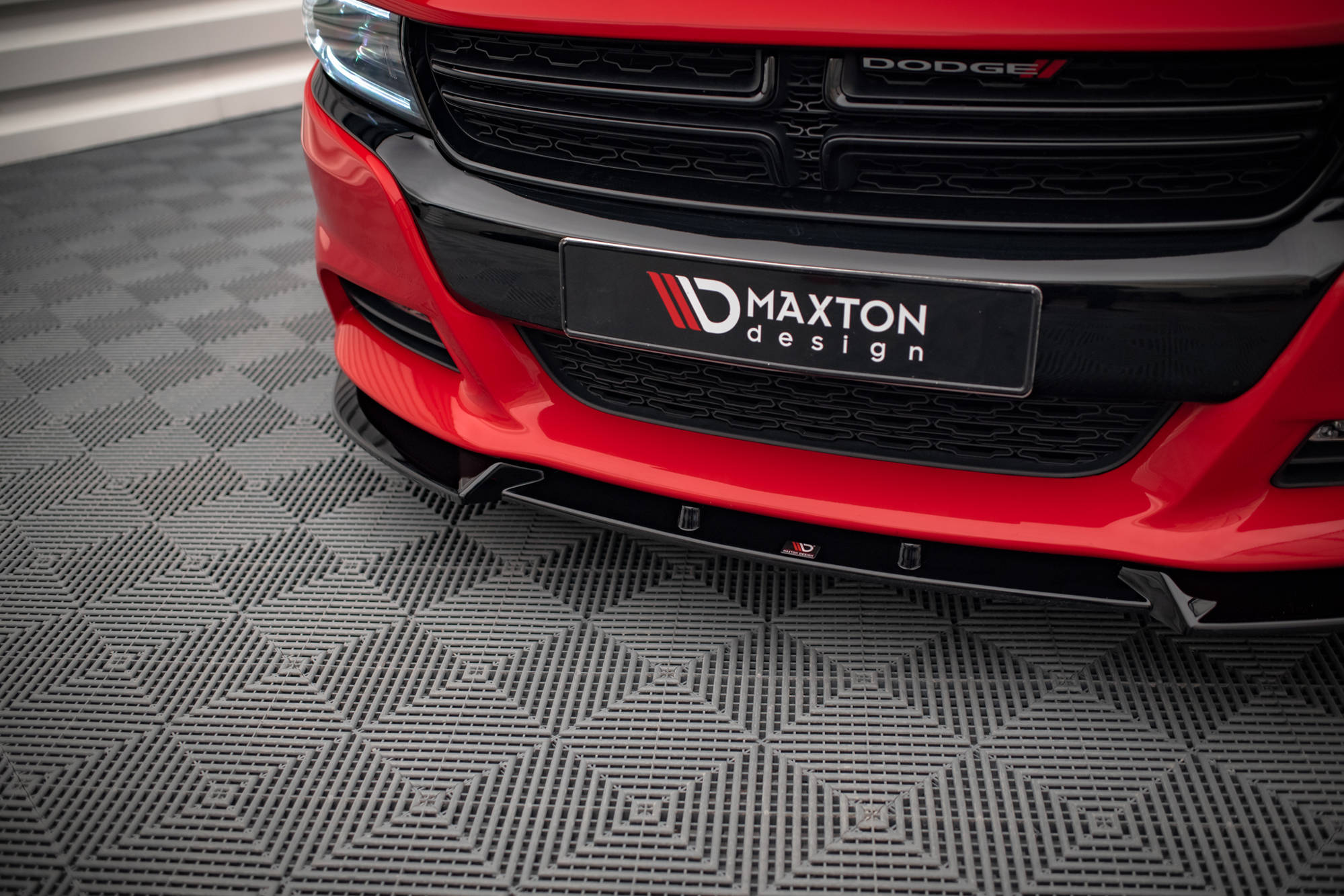 Maxton Design Передний сплиттер V.1 для Dodge Charger RT Mk7 Facelift — изображение 3
