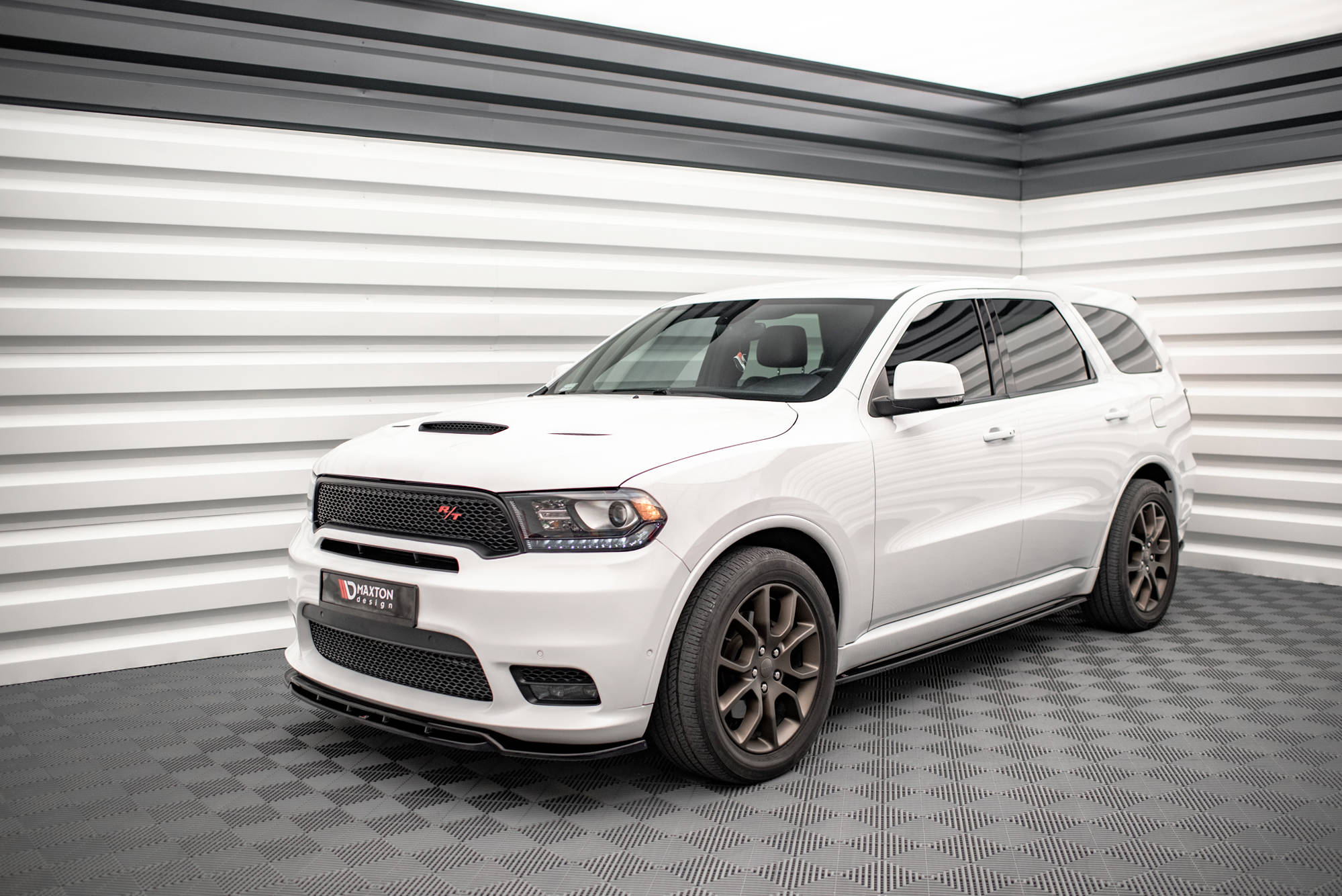 Maxton Design Передний сплиттер V.1 для Dodge Durango RT / SRT Mk3 Facelift