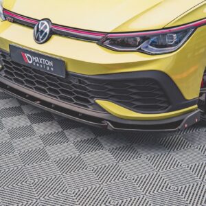 Maxton Design Передний сплиттер V.1 + закрылки Volkswagen Golf GTI Clubsport Mk8