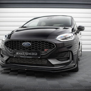 Maxton Design Передний сплиттер V.1 для Ford Fiesta ST / ST-line Mk8 (рестайлинг)