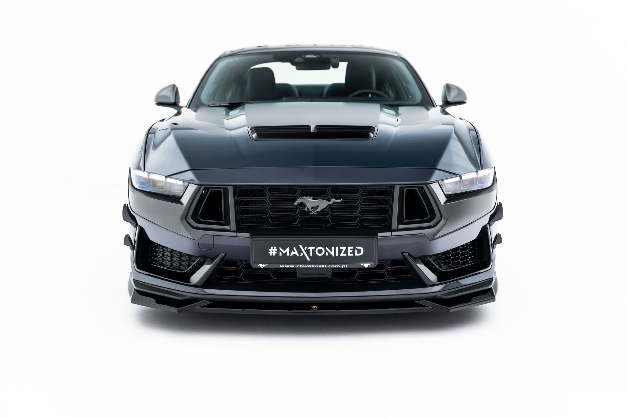 Maxton Design Передний сплиттер V.1 для Ford Mustang Dark Horse Mk7 — изображение 3