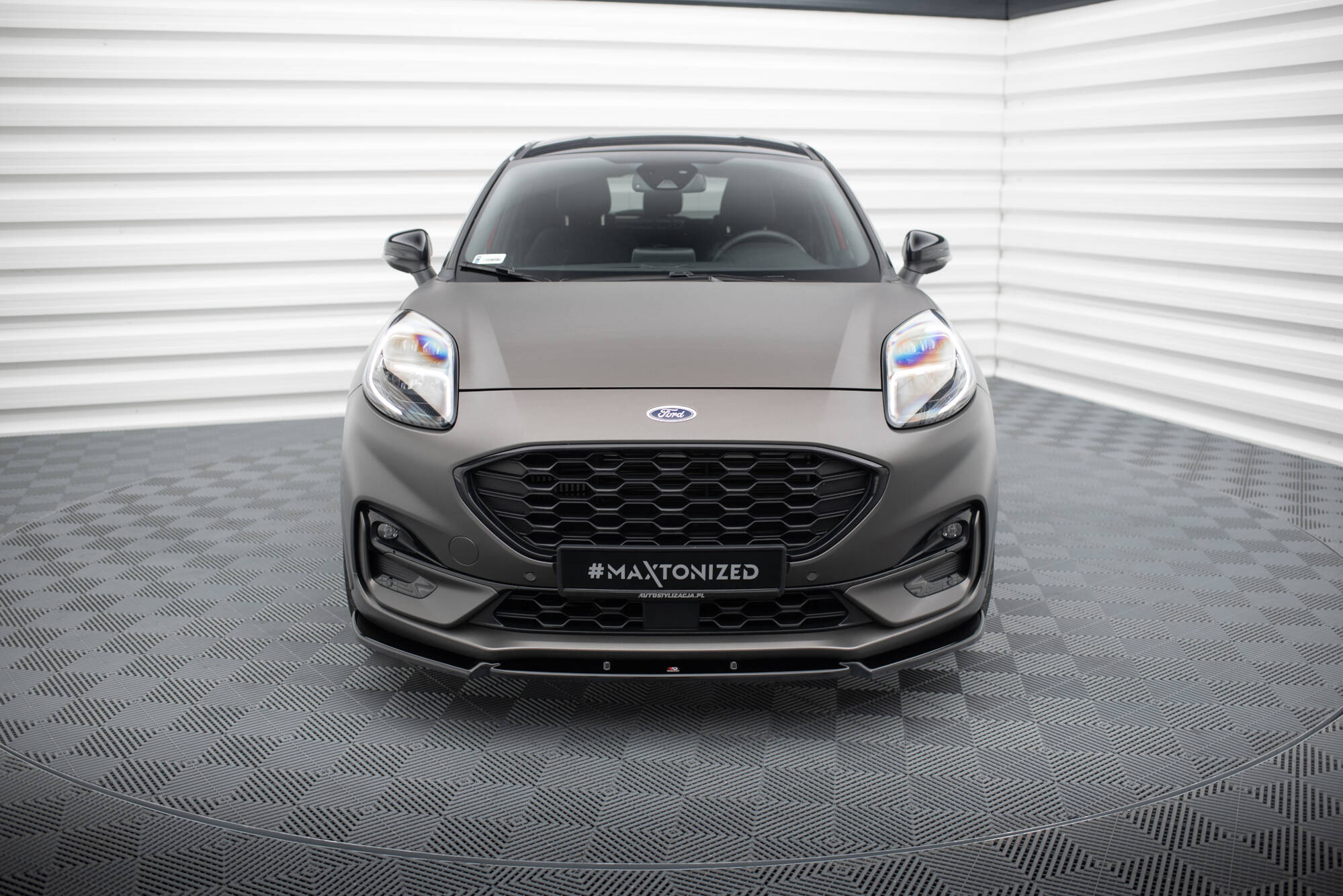 Maxton Design Передний сплиттер V.1 для Ford Puma ST / ST-Line Mk1 — изображение 2
