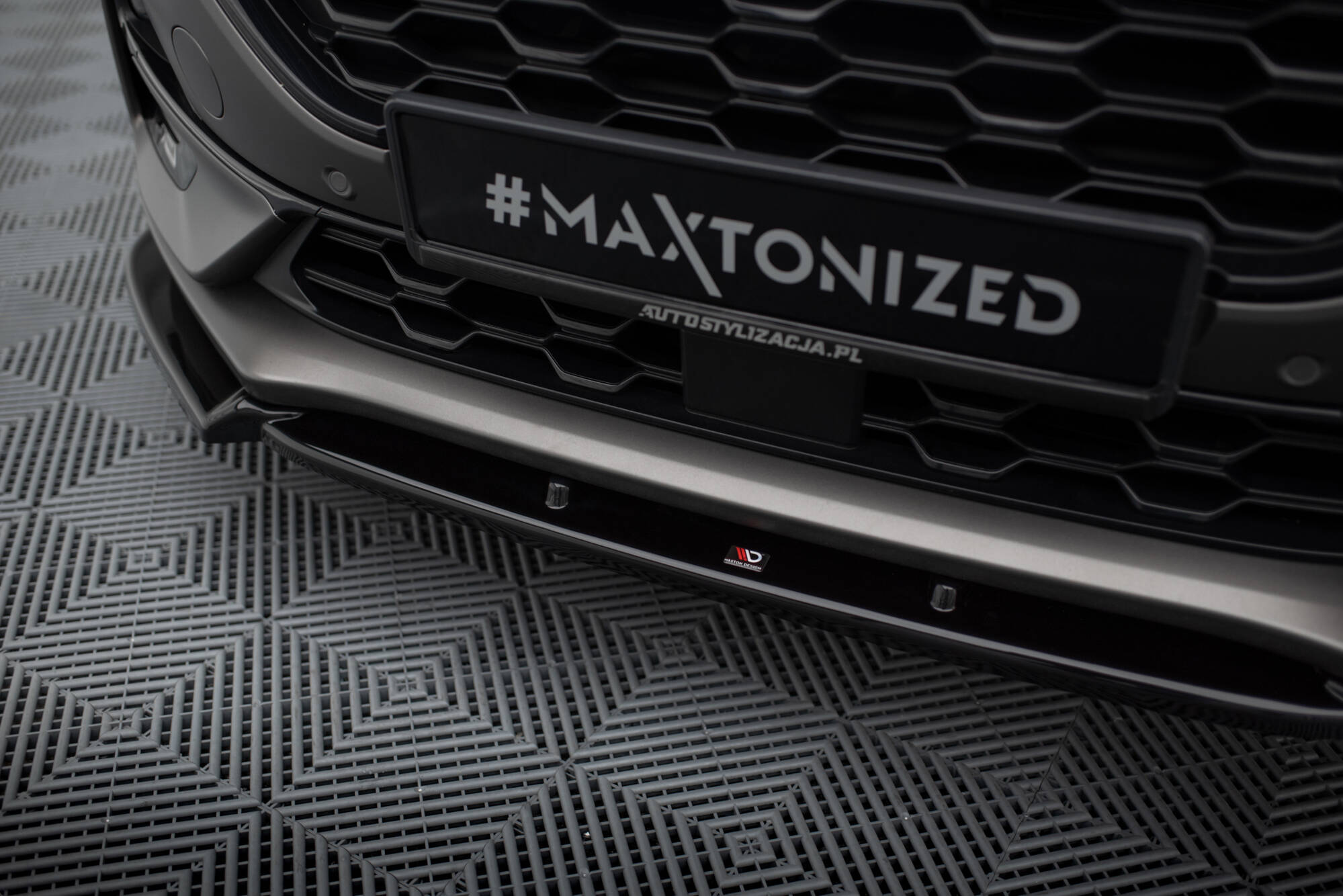 Maxton Design Передний сплиттер V.1 для Ford Puma ST / ST-Line Mk1 — изображение 3