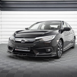 Maxton Design Передний сплиттер V.1 для седана Honda Civic Mk10