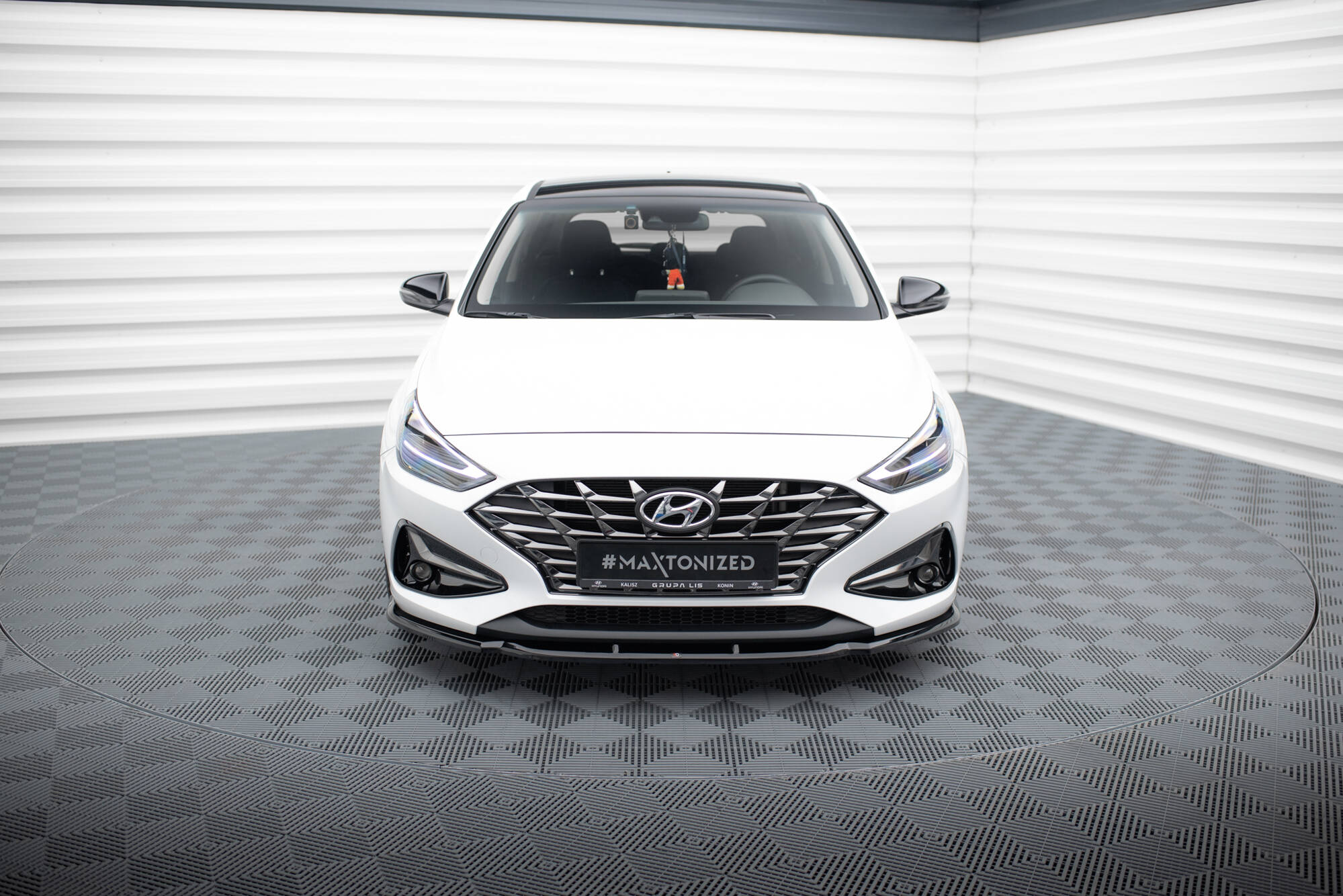 Maxton Design Передний сплиттер V.1 для Hyundai I30 Mk3 (рестайлинг) — изображение 2