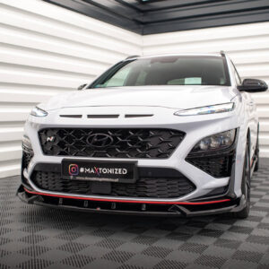 Maxton Design Передний сплиттер V.1 Hyundai Kona N Mk1