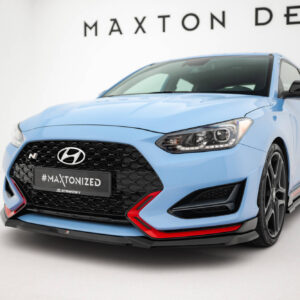 Maxton Design Передний сплиттер V.1 для Hyundai Veloster N Mk2