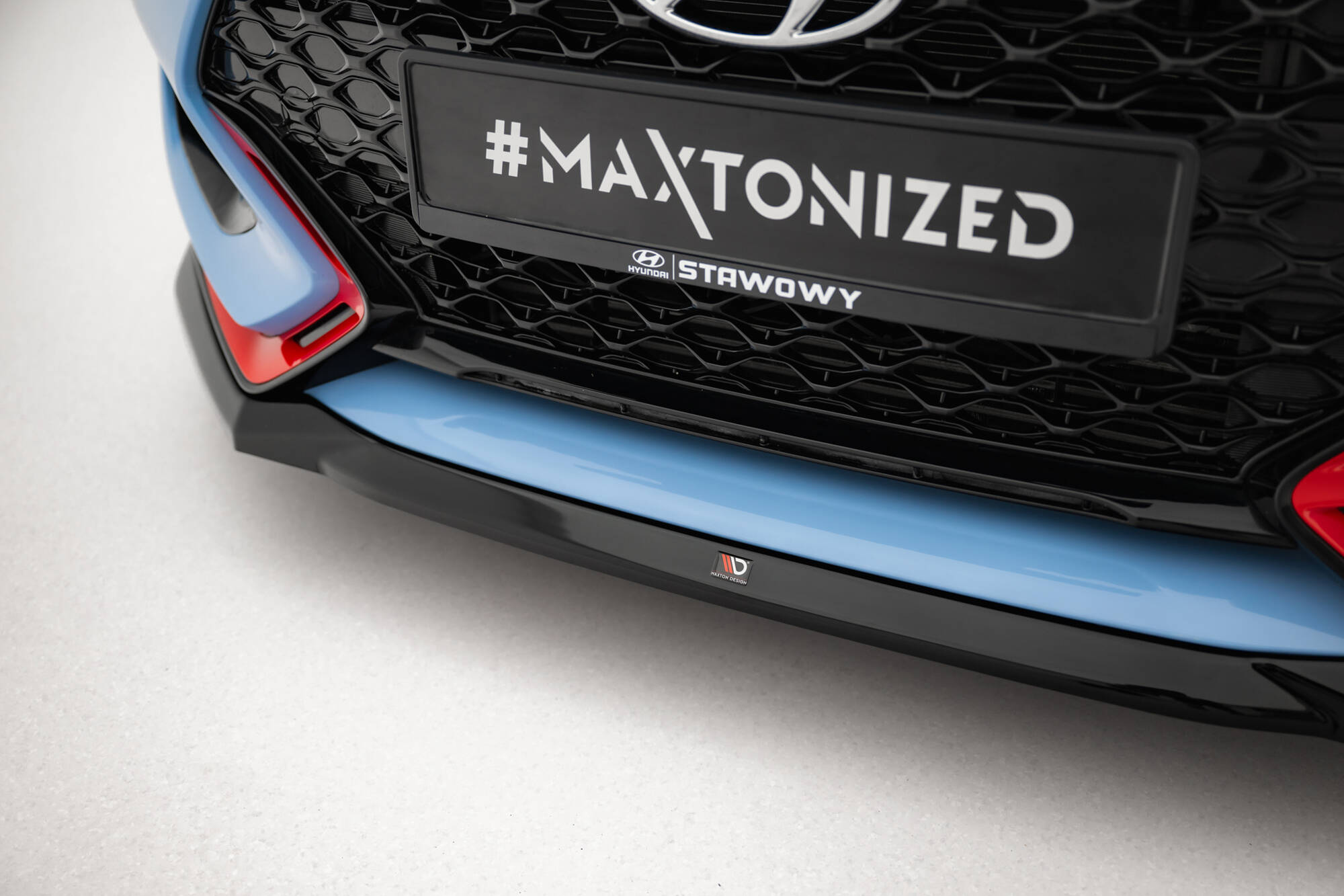 Maxton Design Передний сплиттер V.1 для Hyundai Veloster N Mk2 — изображение 3