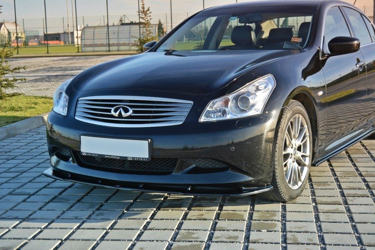Maxton Design Передний сплиттер V.1 для седана Infiniti G37