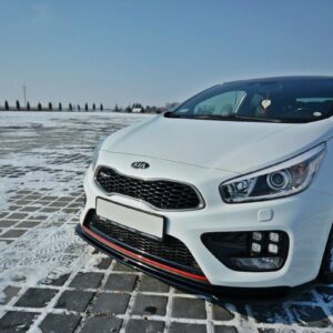 Maxton Design Передний сплиттер V.1 для KIA CEE'D / PRO CEE'D GT MK2