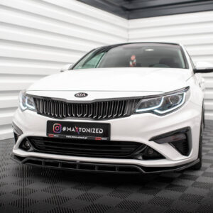 Maxton Design Передний сплиттер V.1 для Kia Optima Mk4 после рестайлинга
