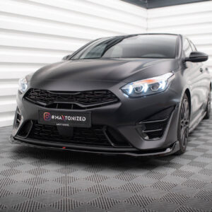 Maxton Design Передний сплиттер V.1 для Kia Proceed GT Mk3 Facelift / Ceed GT / GT-Line Mk1 Facelift
