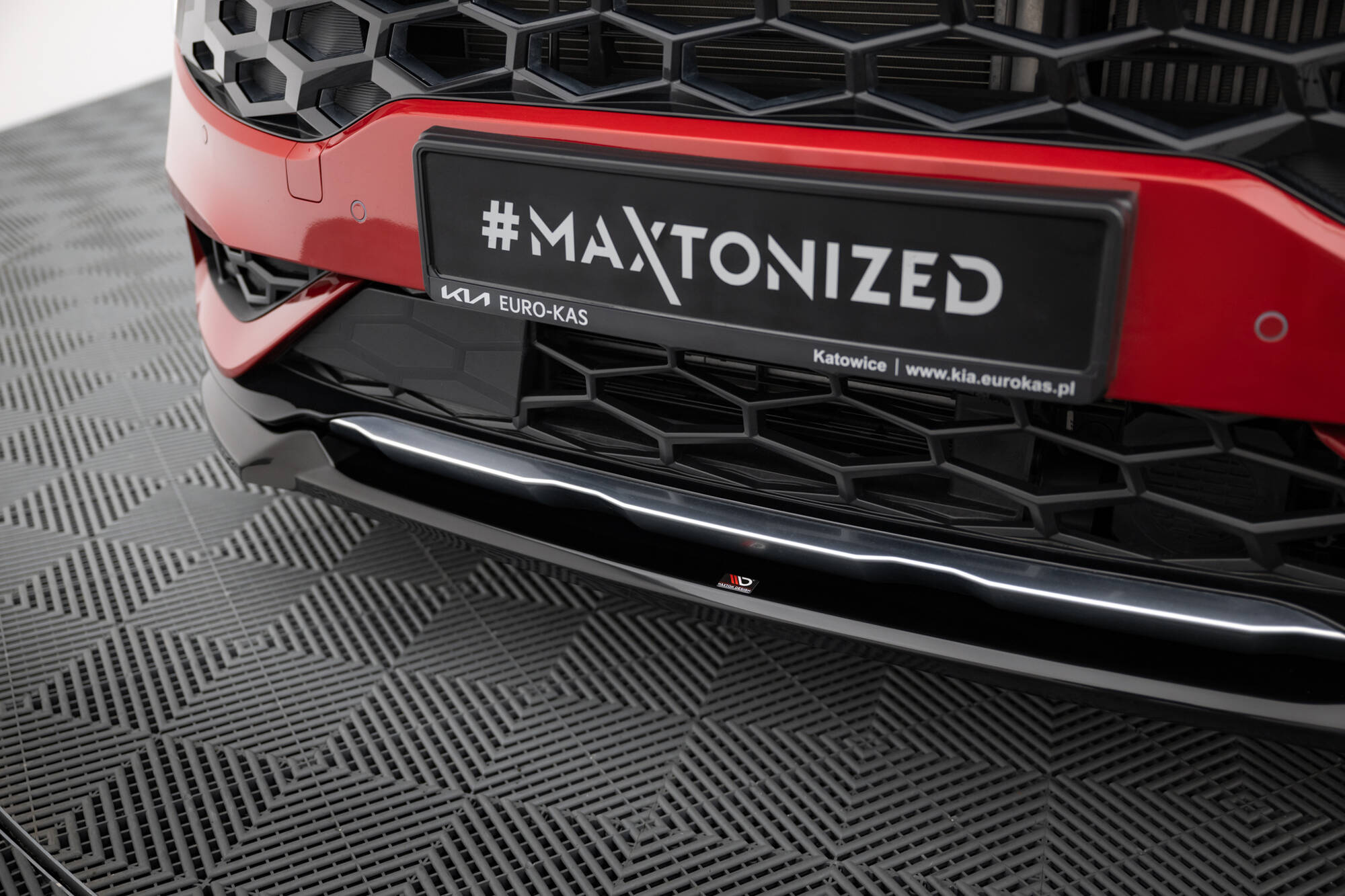 Maxton Design Передний сплиттер V.1 для Kia Sportage GT-Line Mk5 — изображение 3