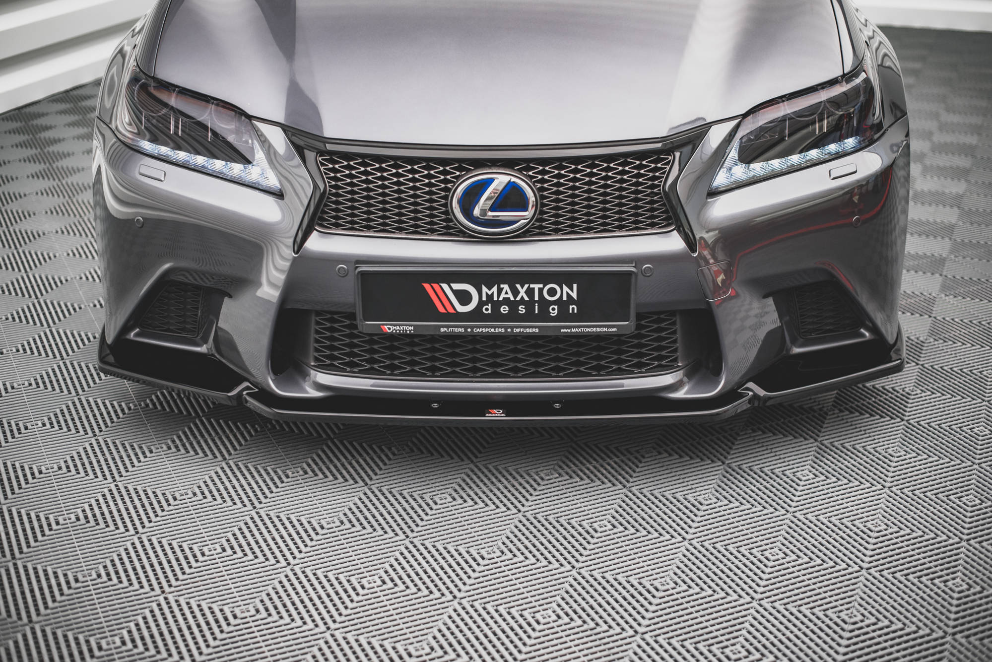 Maxton Design Передний сплиттер V.1 для Lexus GS F Sport Mk4 (L10) — изображение 2