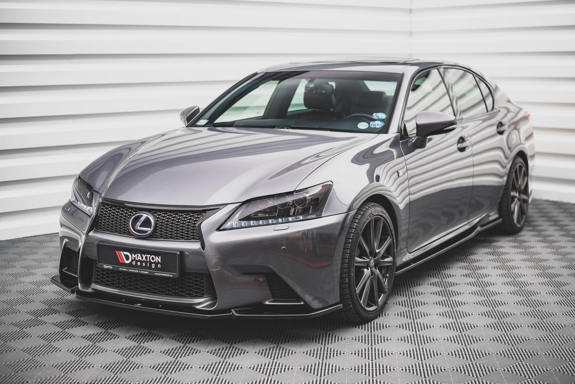 Maxton Design Передний сплиттер V.1 для Lexus GS F Sport Mk4 (L10)