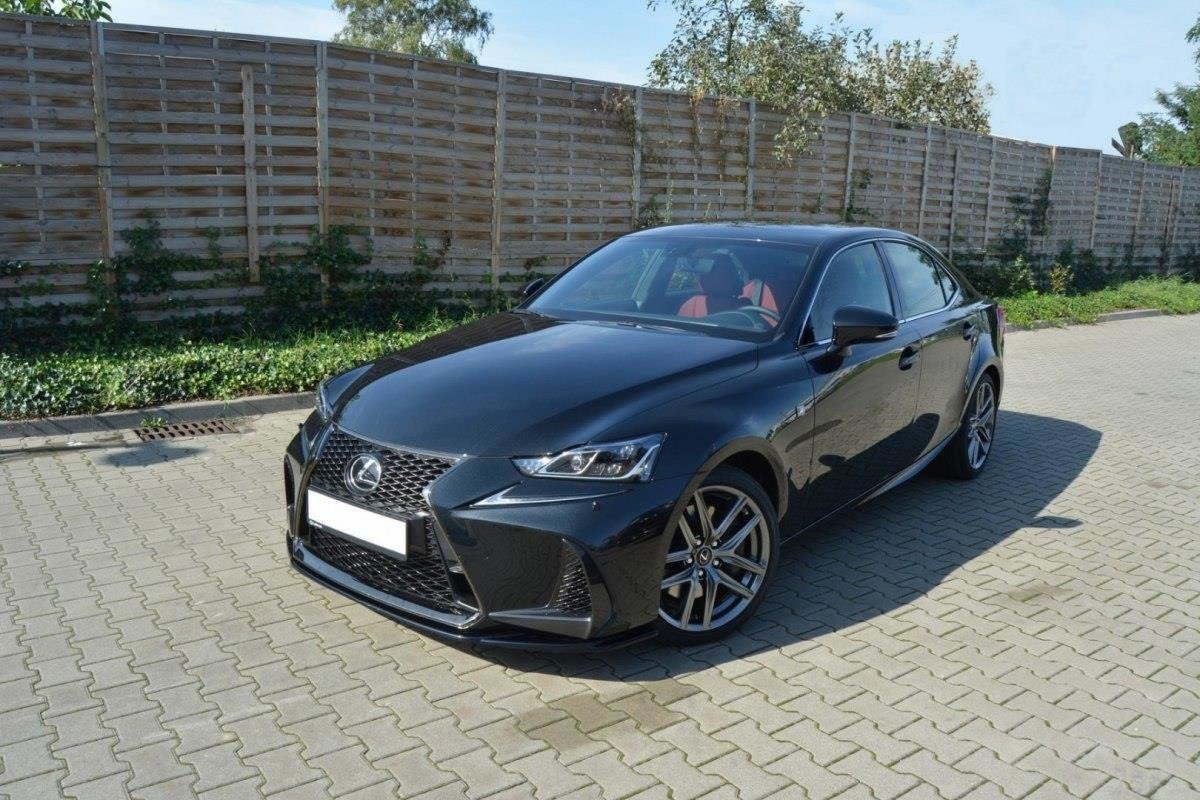 Maxton Design Передний сплиттер V.1 Lexus IS Mk3 Facelift F-Sport