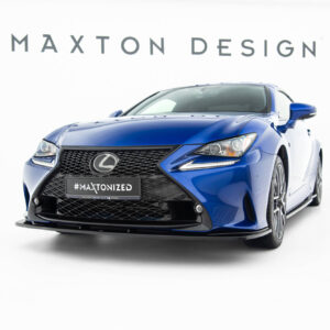 Maxton Design Передний сплиттер V.1 Lexus RC Mk1